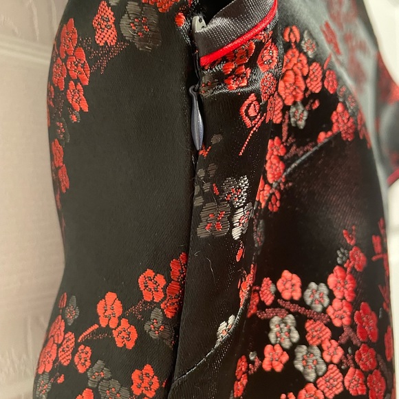 Vintage Traditional Chinese Qipao Style Cheongsam Dress. Size 6. Like New. - Picture 3 of 8